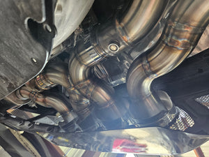 C8 Z06 Charlie Cat Back Exhaust System